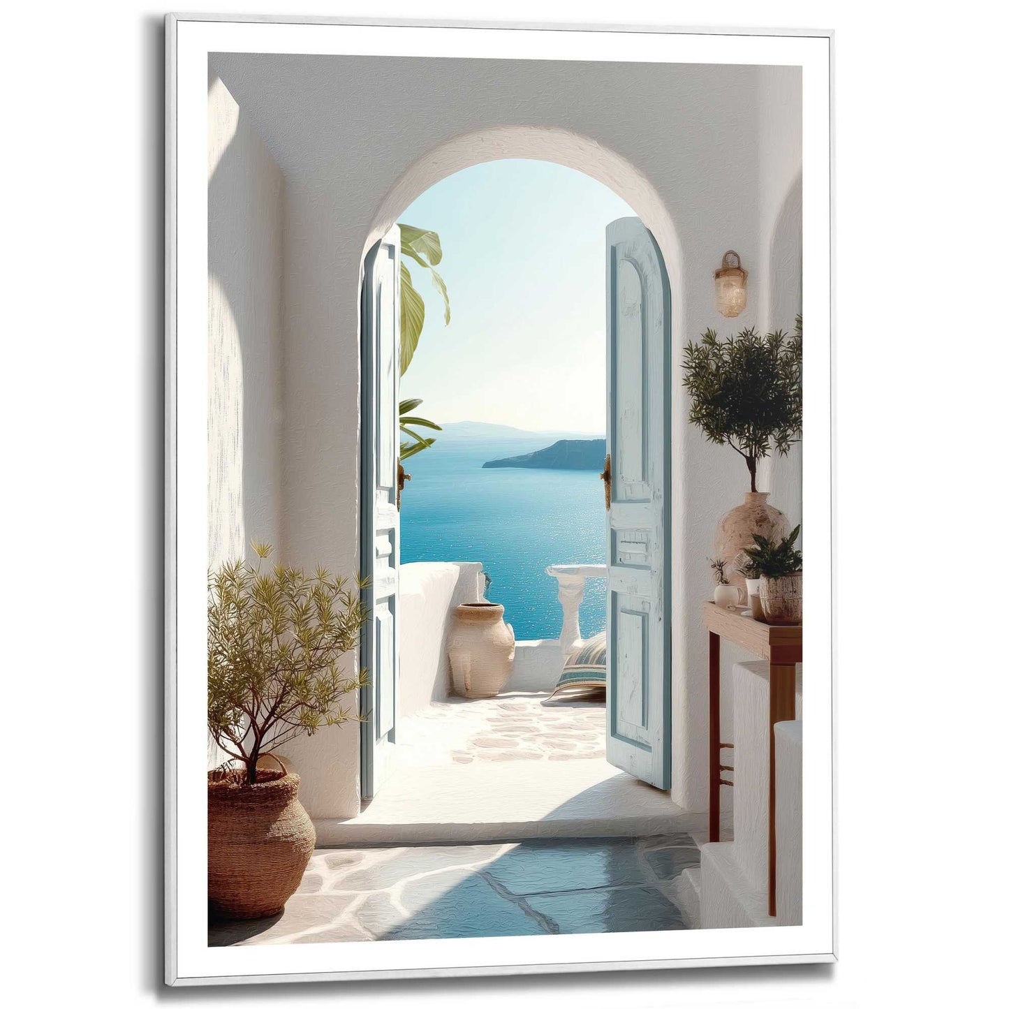 Framed Poster Passage to the sea 70x50