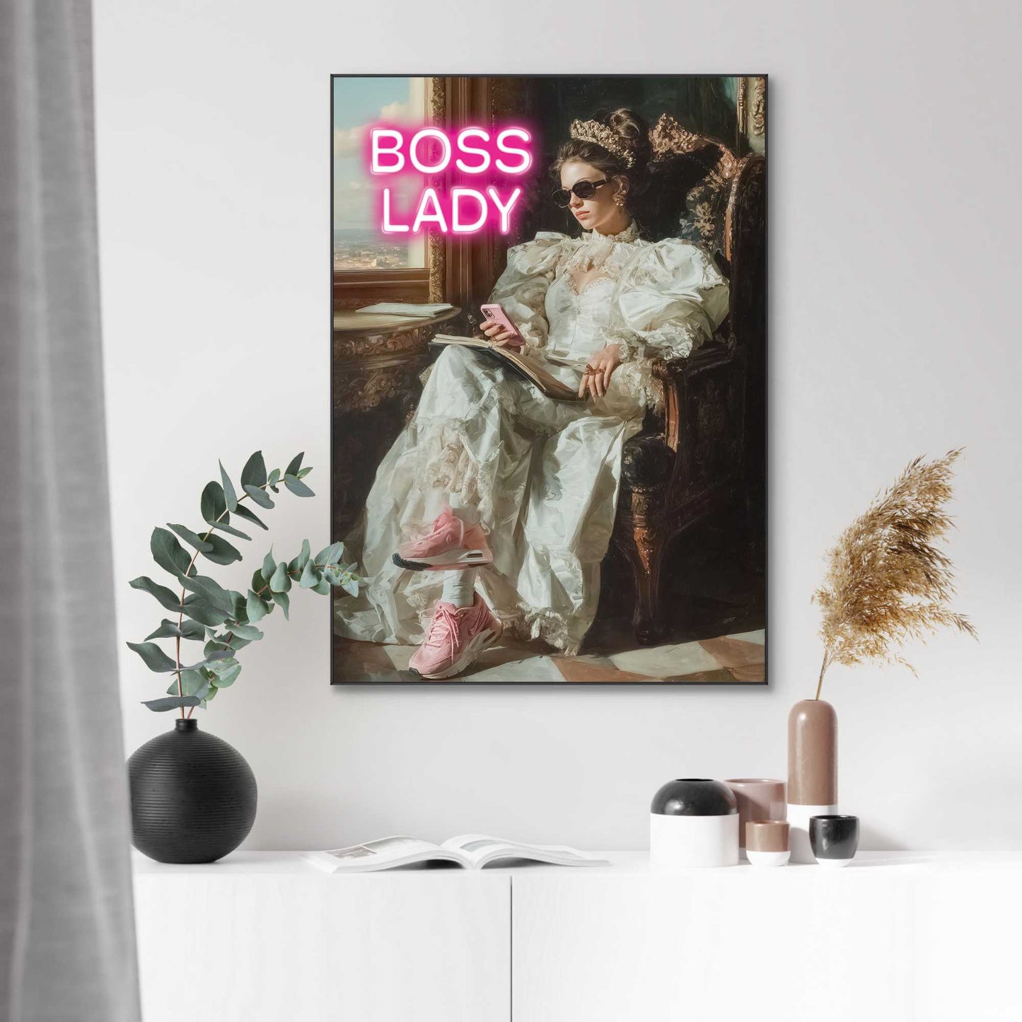 Framed Poster Royal boss 70x50