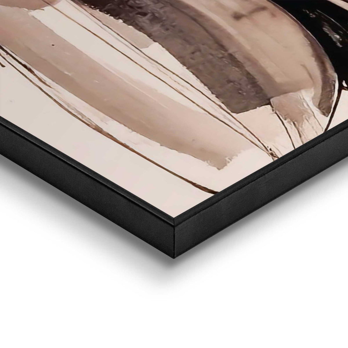 Framed Poster Bold Gaze 70x50