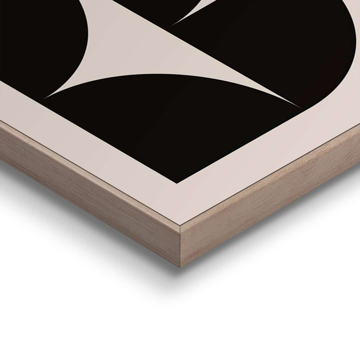Framed Poster Bauhaus Pattern 70x50