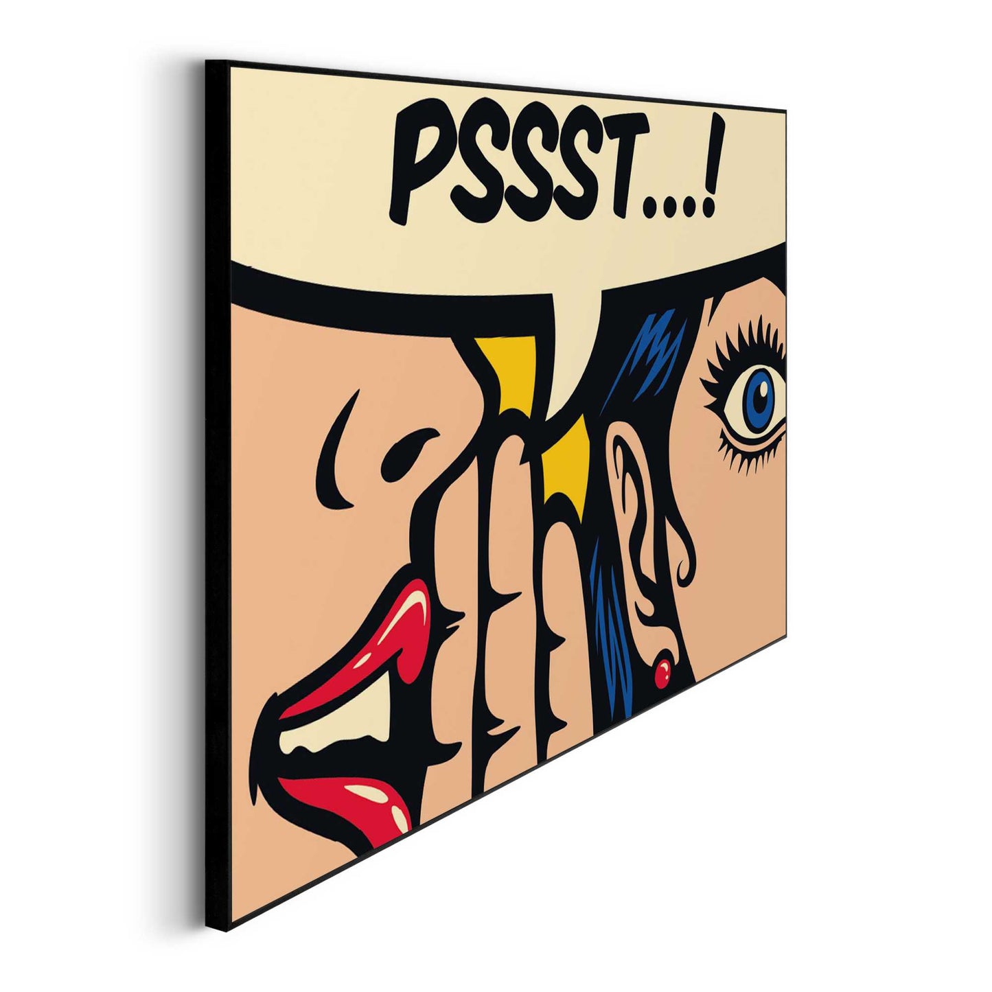 Framed in Black Pssst...!