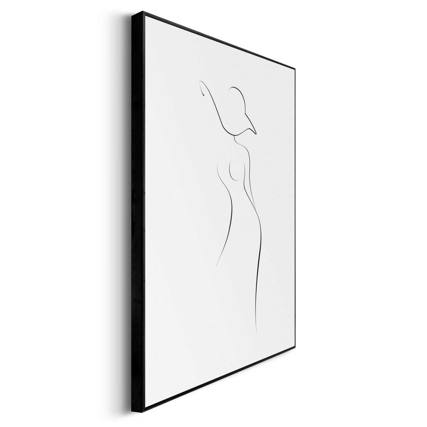 Framed in Black Female Drawings