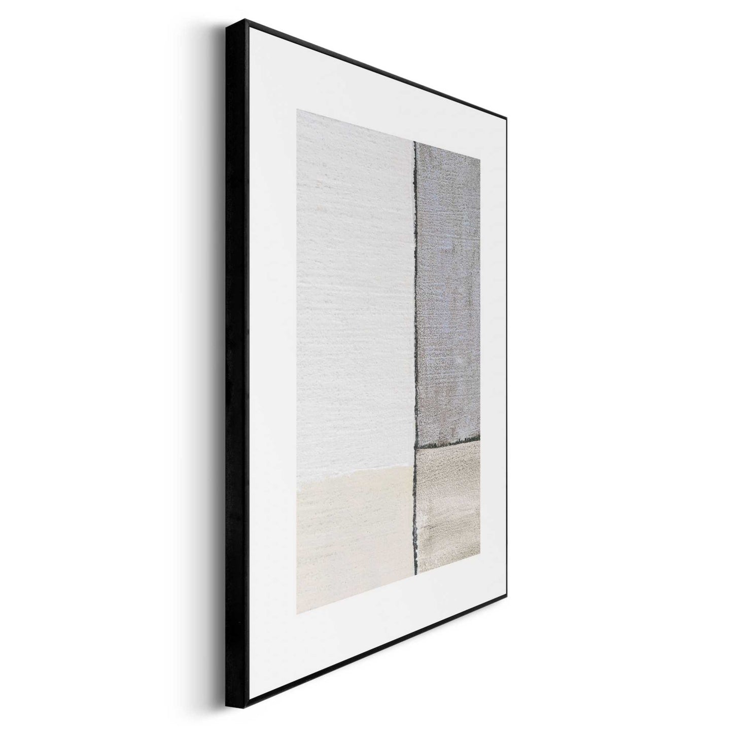 Framed in Black Abstract Pastels