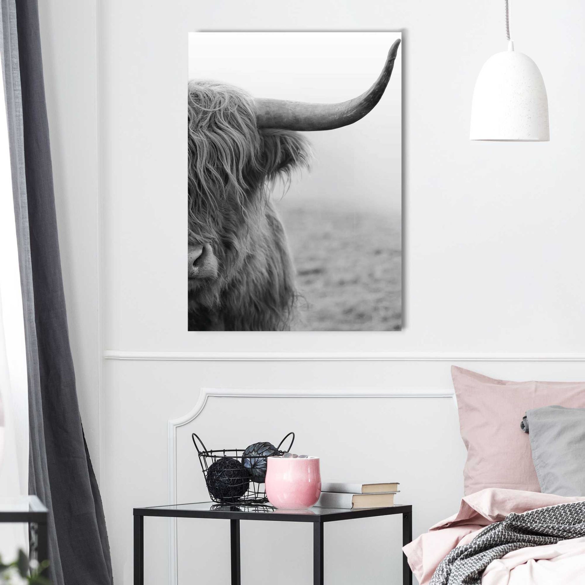 Canvas Highland Cattle