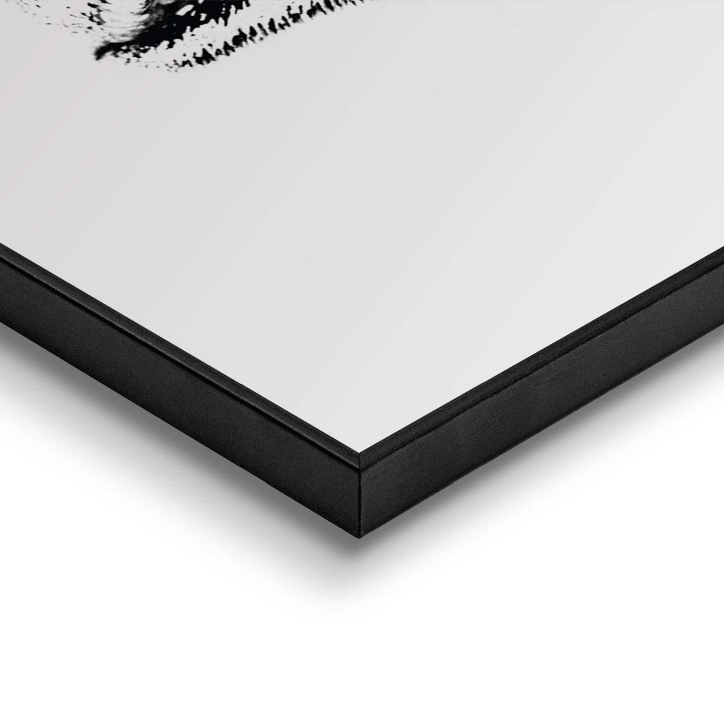 Framed in Black Hot Lips