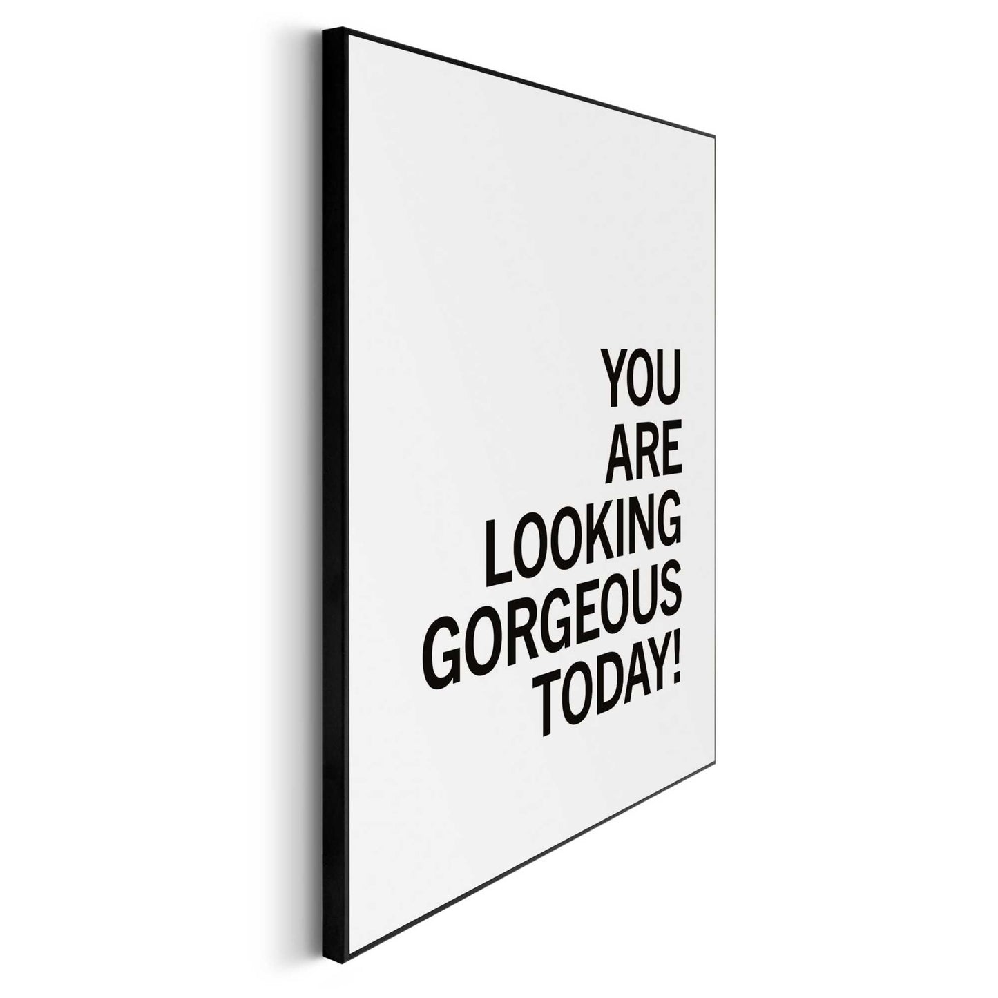 Framed in Black Gorgeous