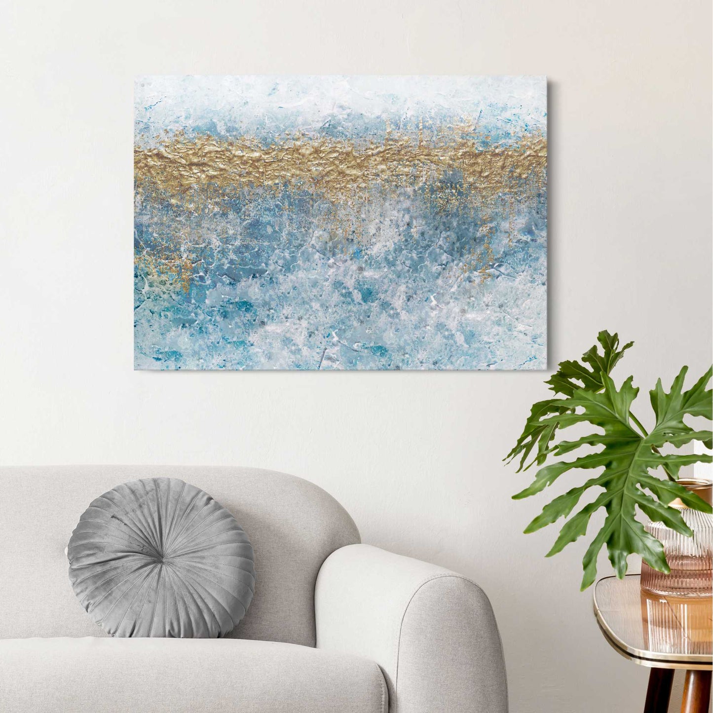 Canvas Golden Glacier II
