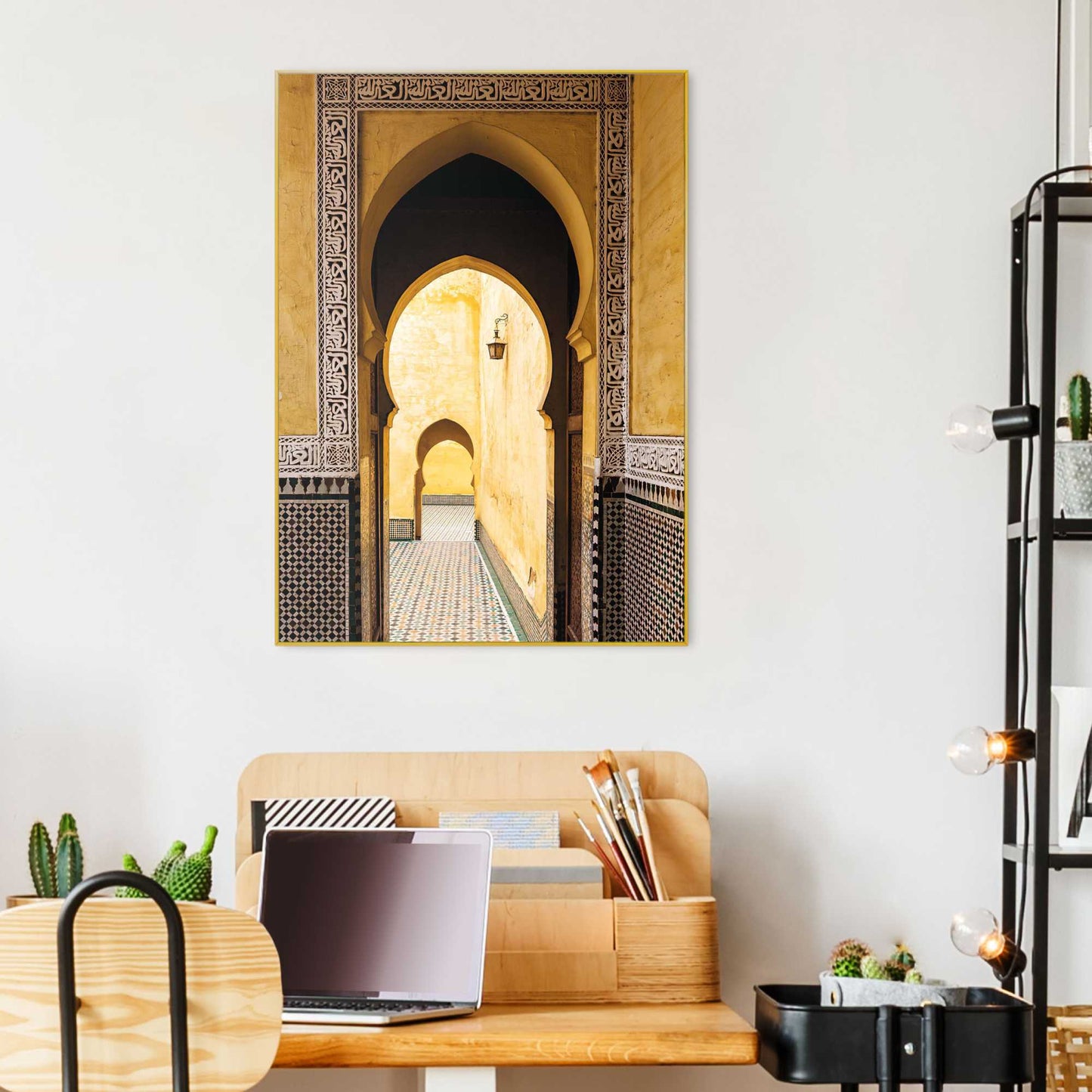 Framed in Gold Bohemian Portal