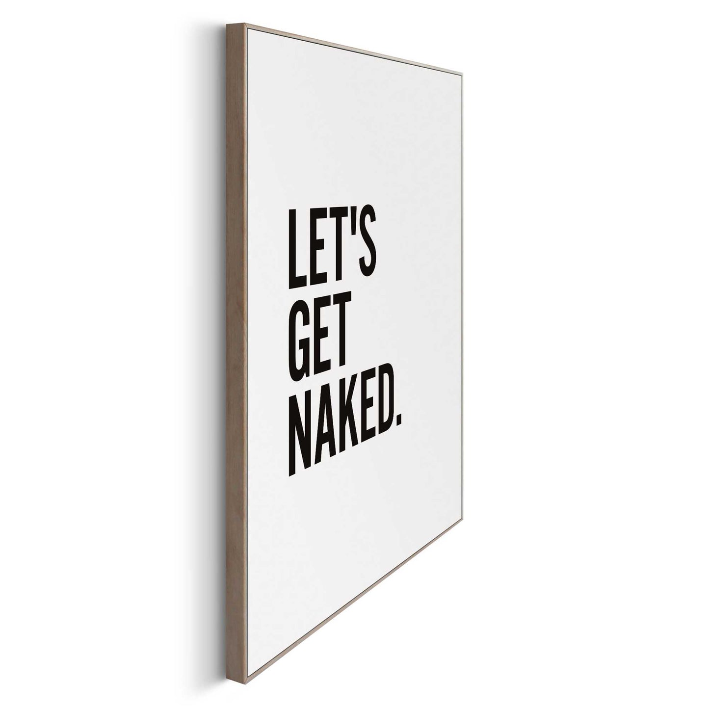 Framed in Wood Naked