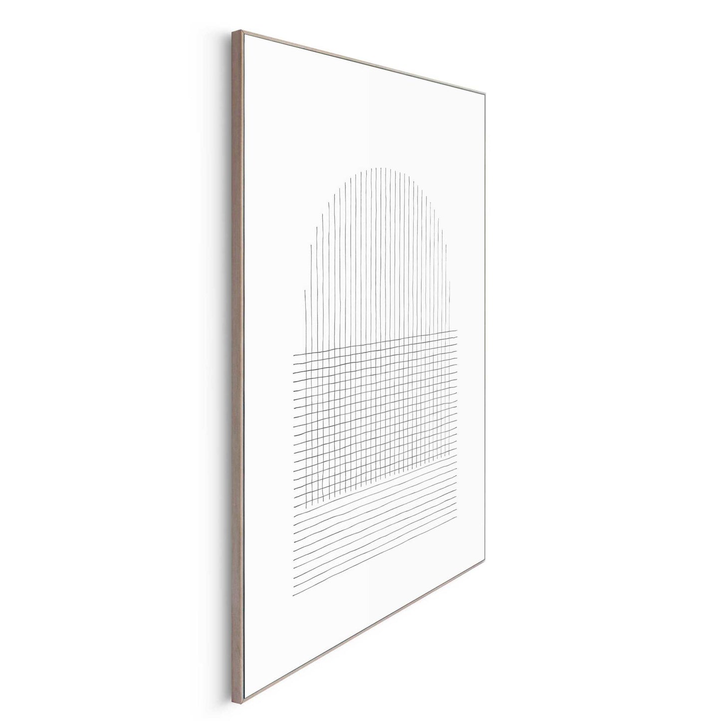 Framed in Wood Sunrise and Sunset