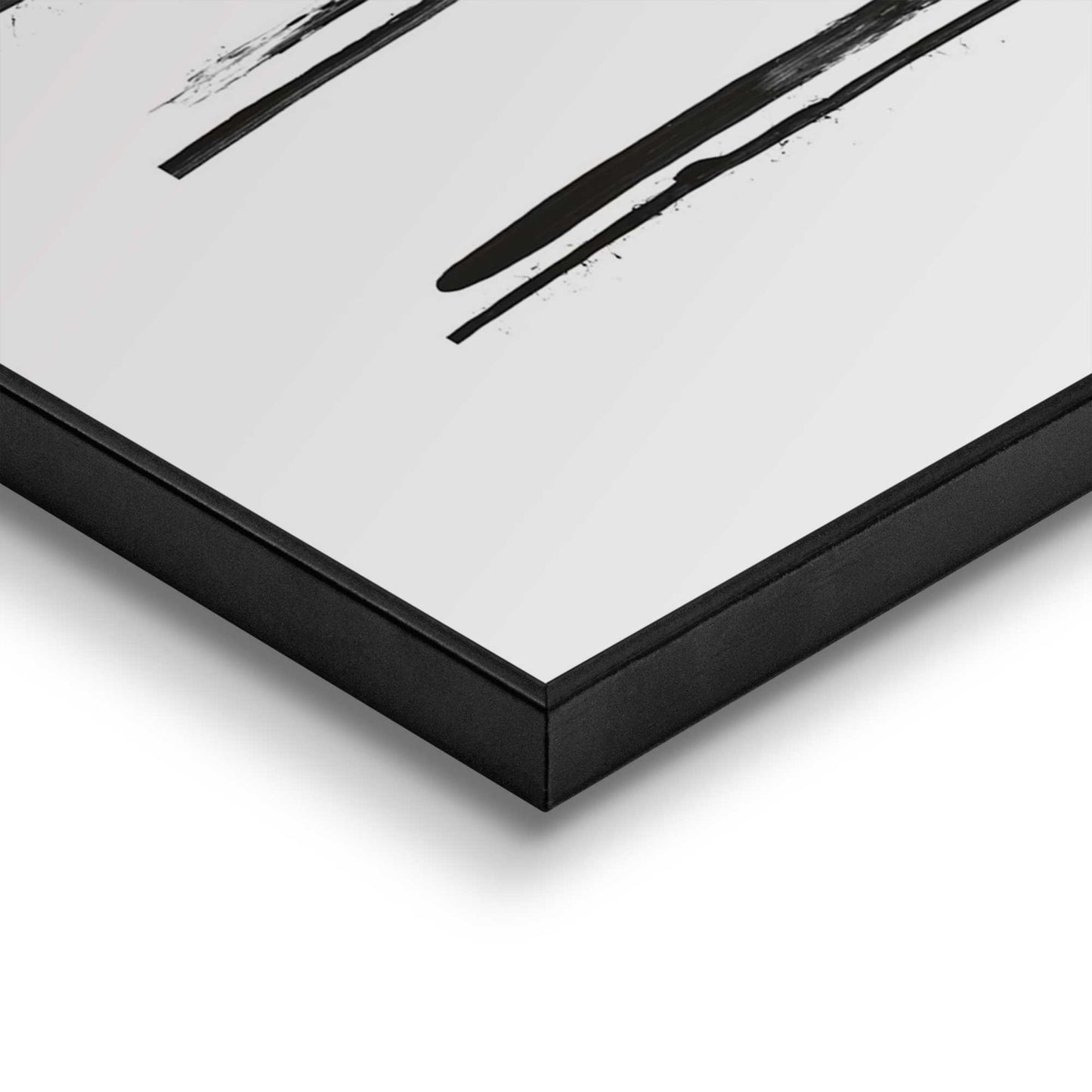 Framed in Black Thin Lines
