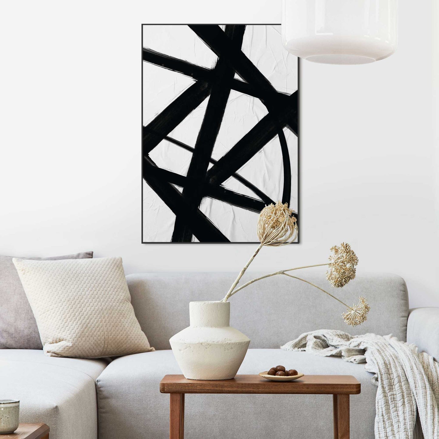Framed in Black Painted