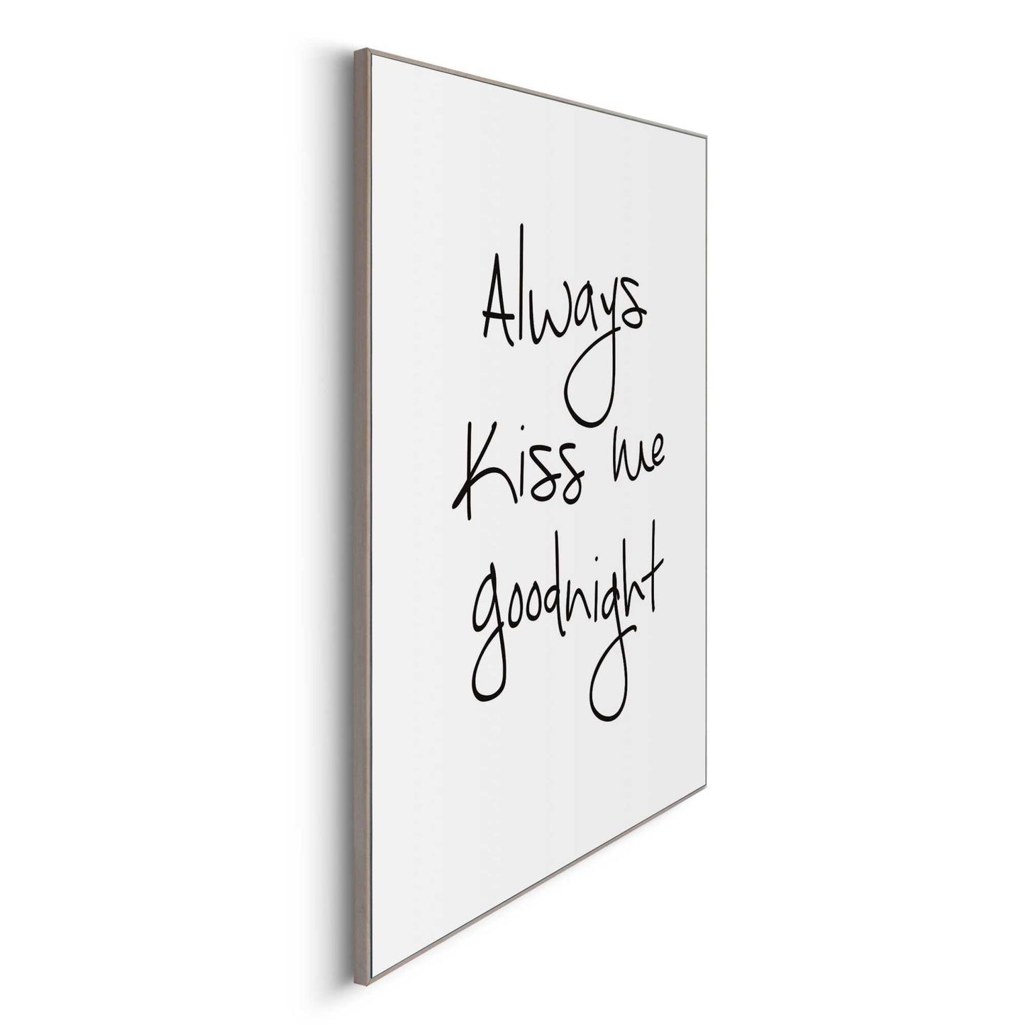 Framed in Wood Goodnight