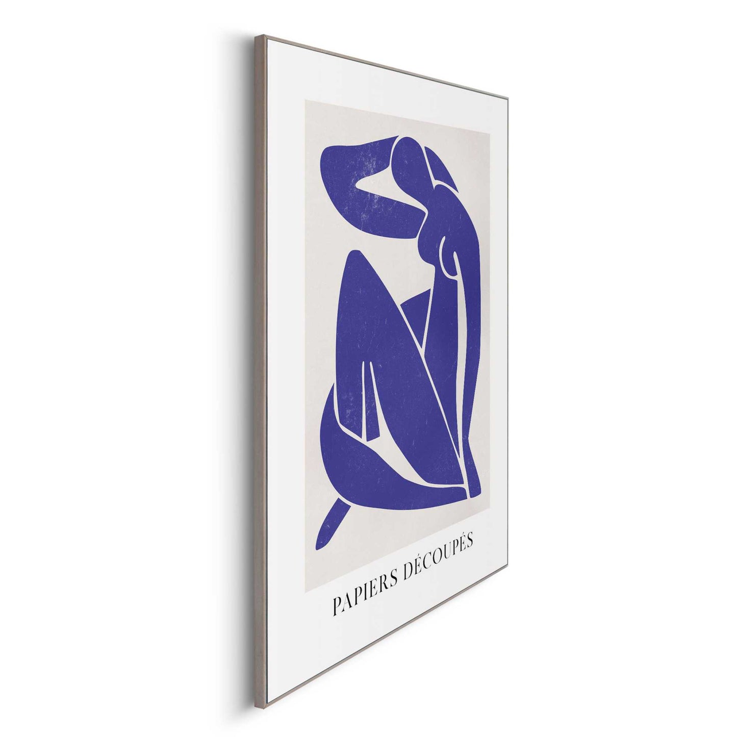 Framed in Wood Blue Wonder