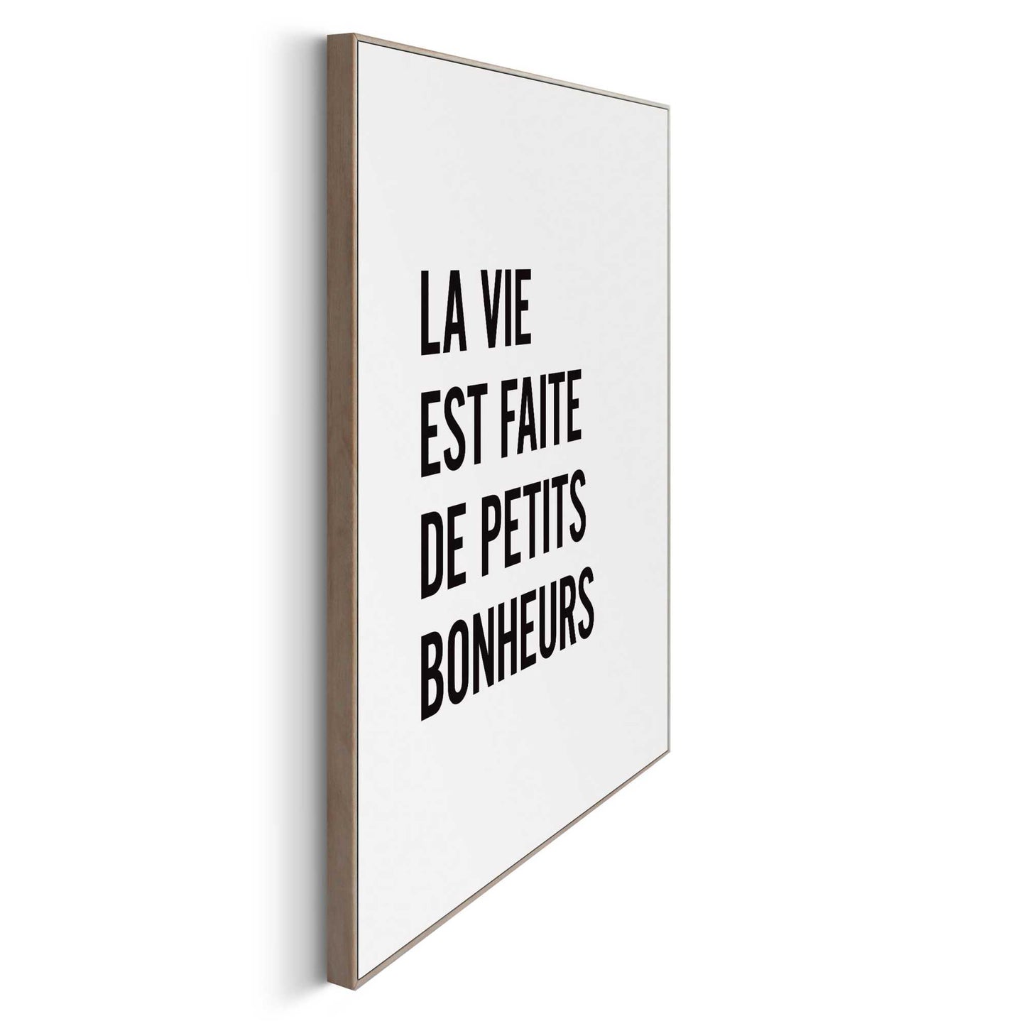 Framed in Wood Petits Bonheurs