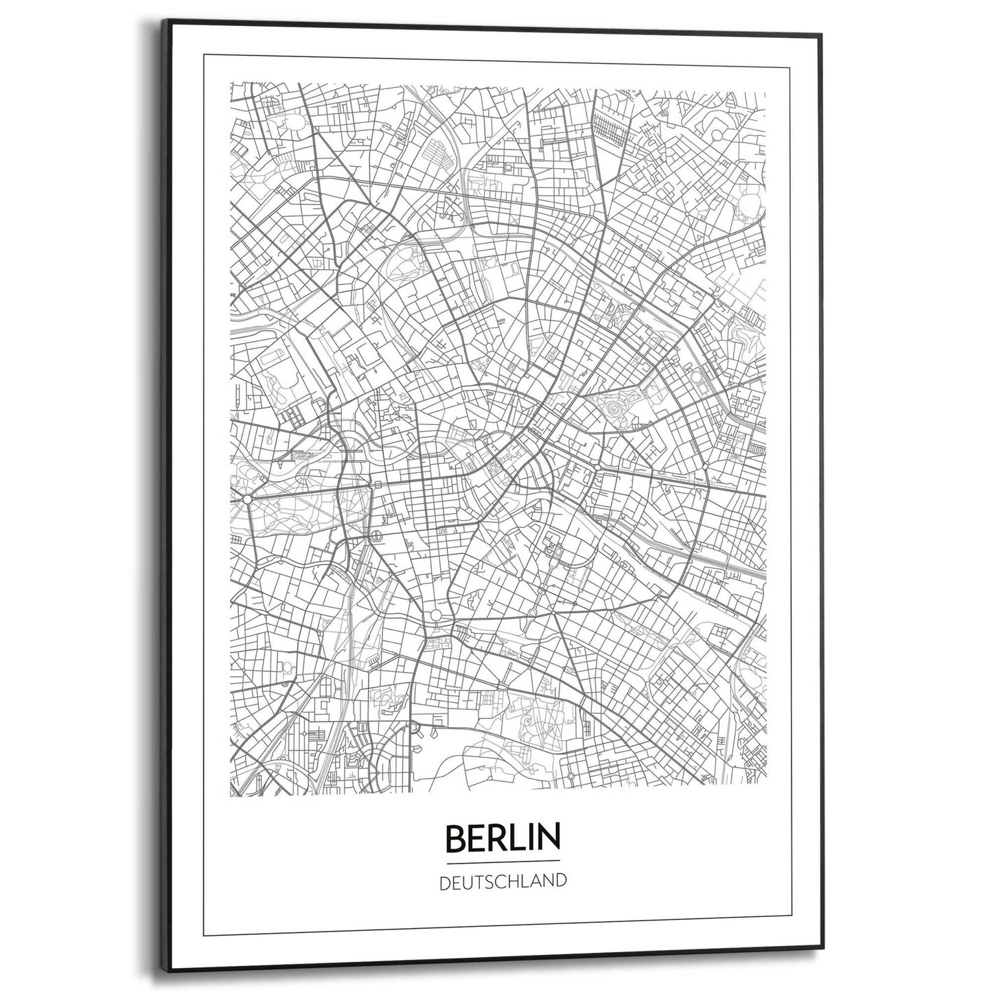 Framed in Black Berlin
