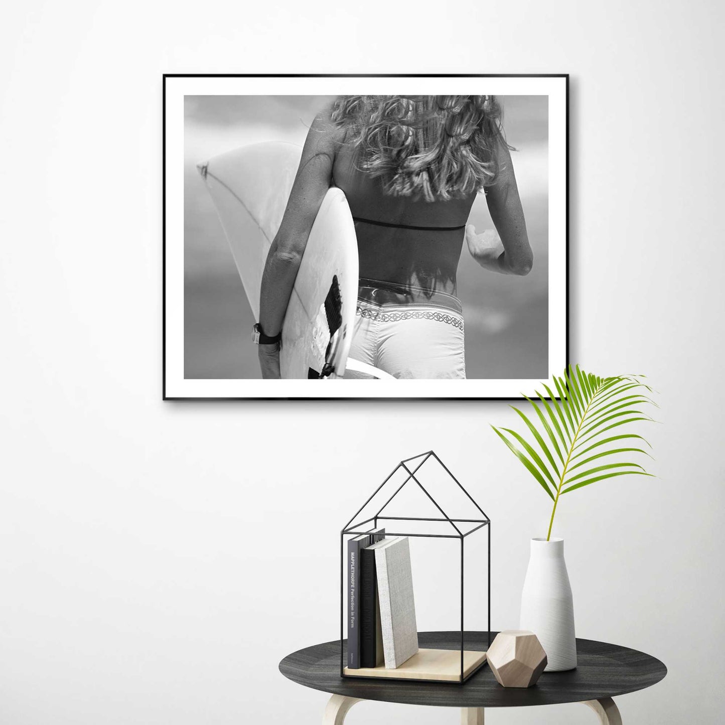 Framed in Black Summer Surf