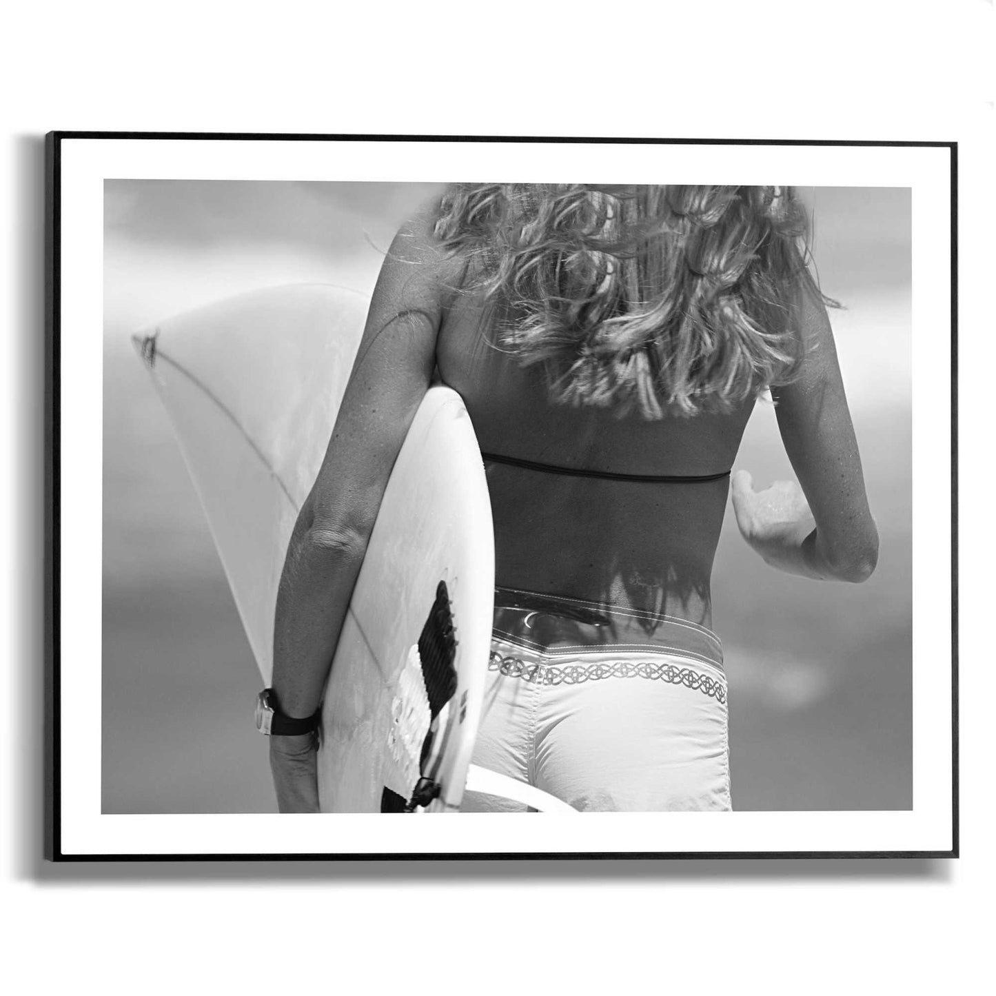 Framed in Black Summer Surf