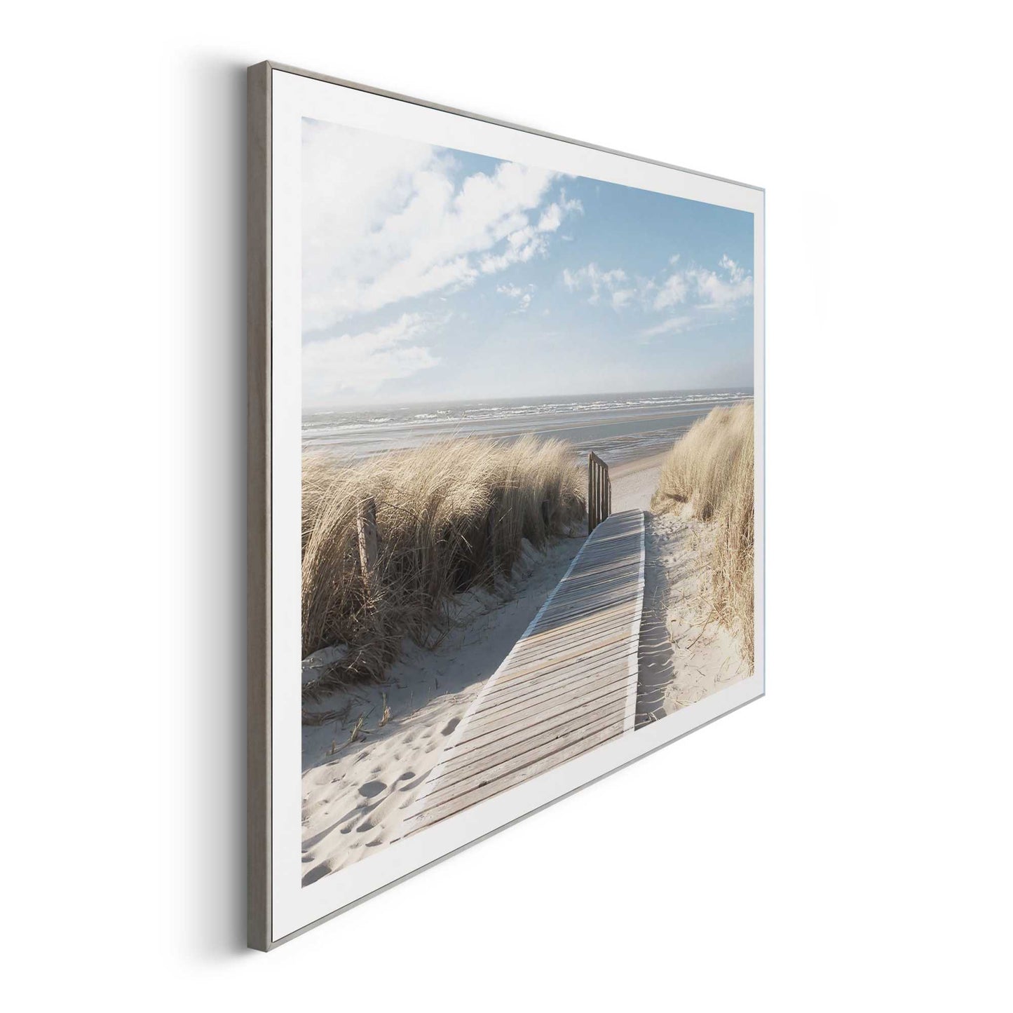 Framed in Wood Path to Beach