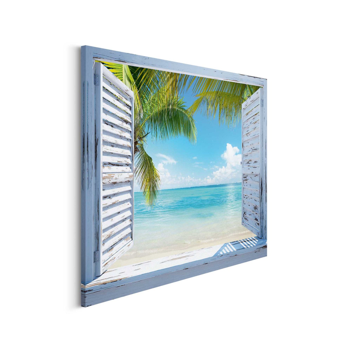 Canvas Tropical Window