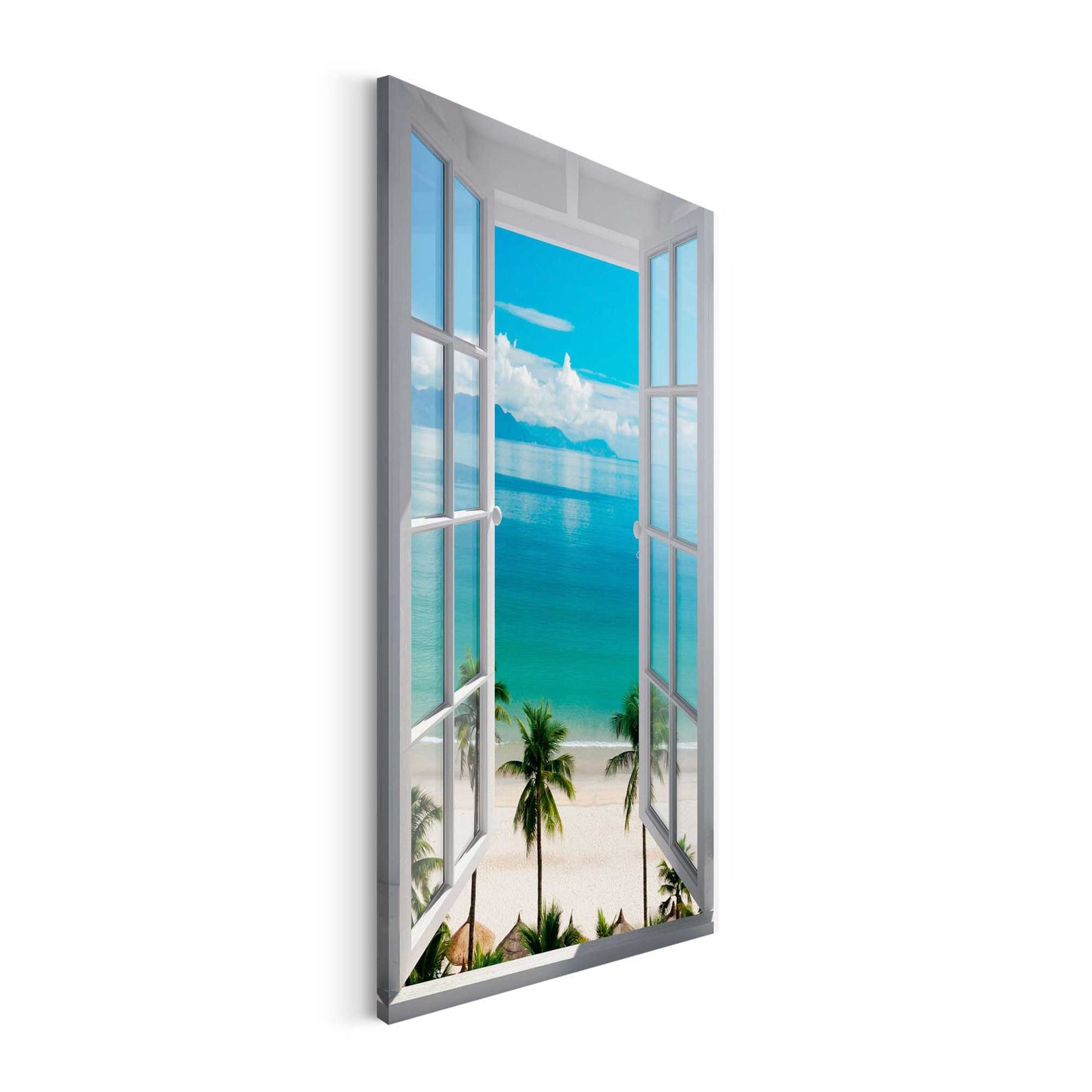 Canvas Beach Window