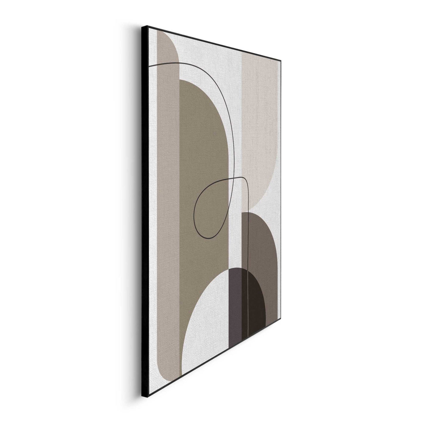 Framed in Black Abstract 70x50