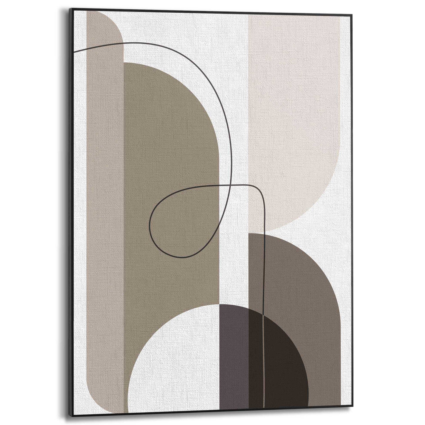 Framed in Black Abstract Tight