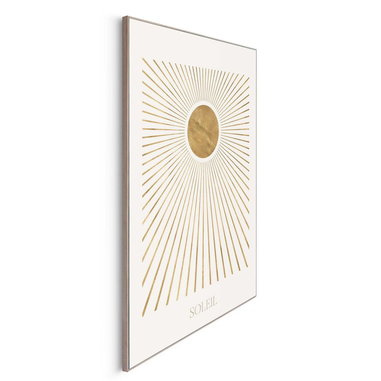 Framed in Wood Soleil Lune 70x50