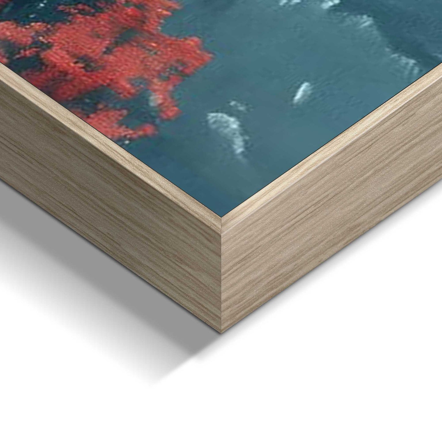 Wall Art Panel Japandi Mountains 30x90