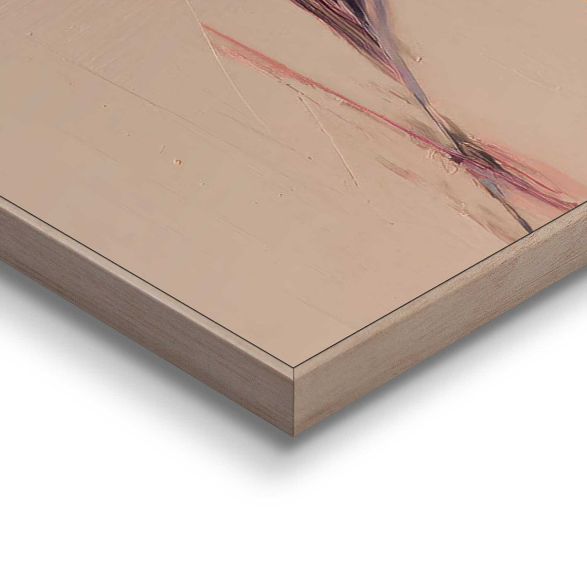 Framed Poster Kingfisher Pink 70x50