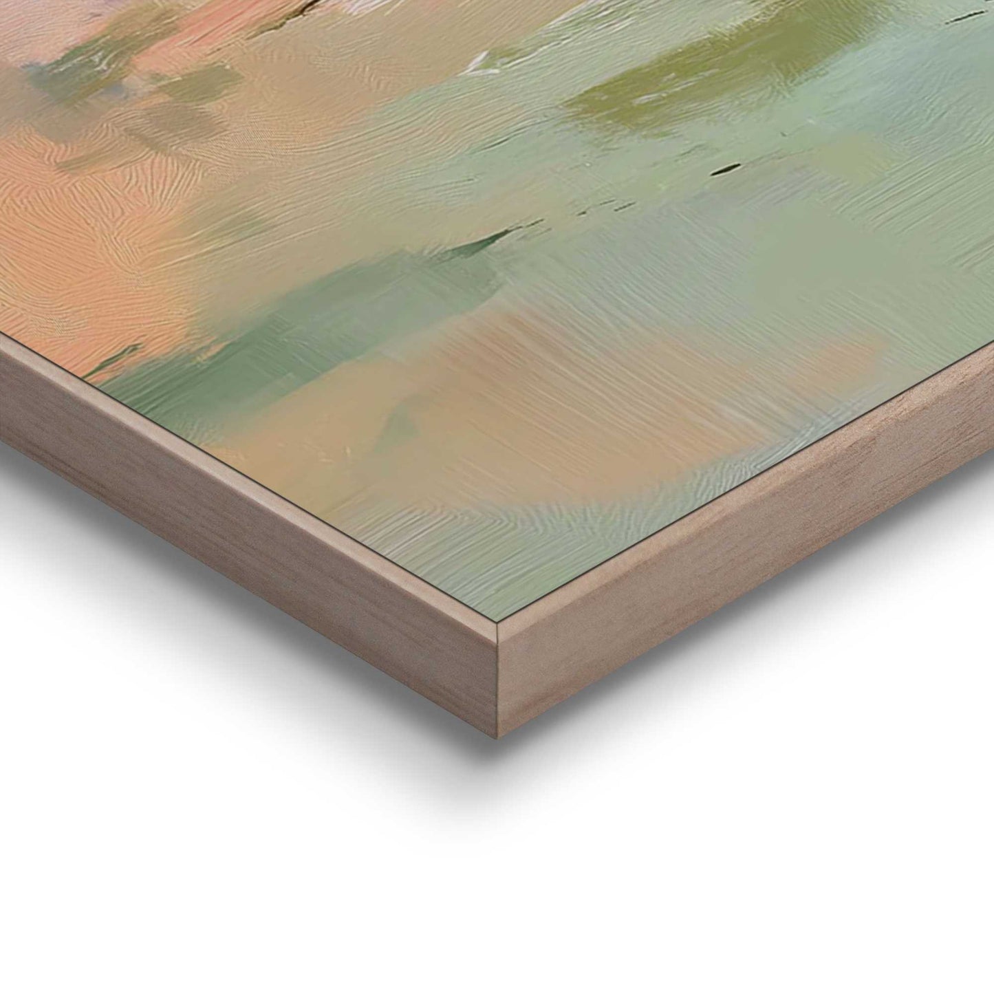 Framed Poster Green Slope 50x70