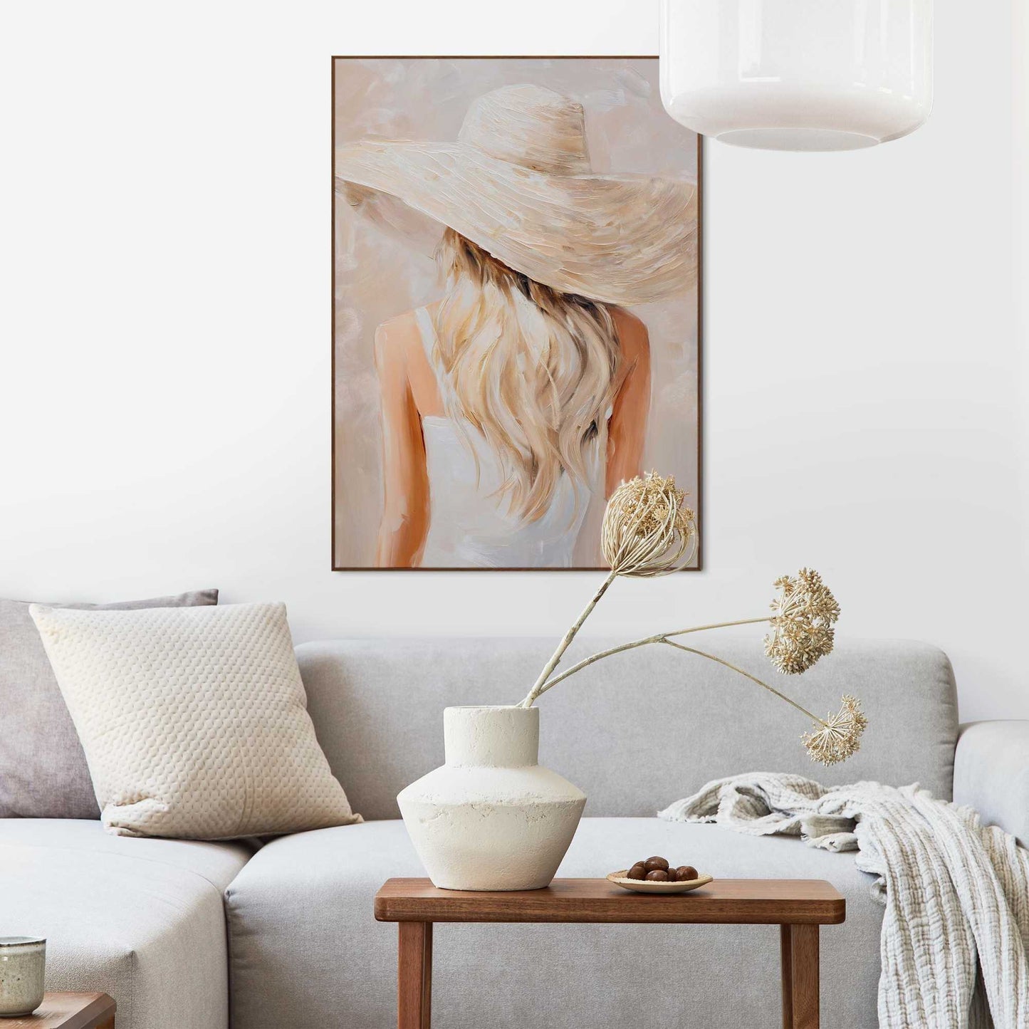 Framed Poster Sombrero Contours 70x50
