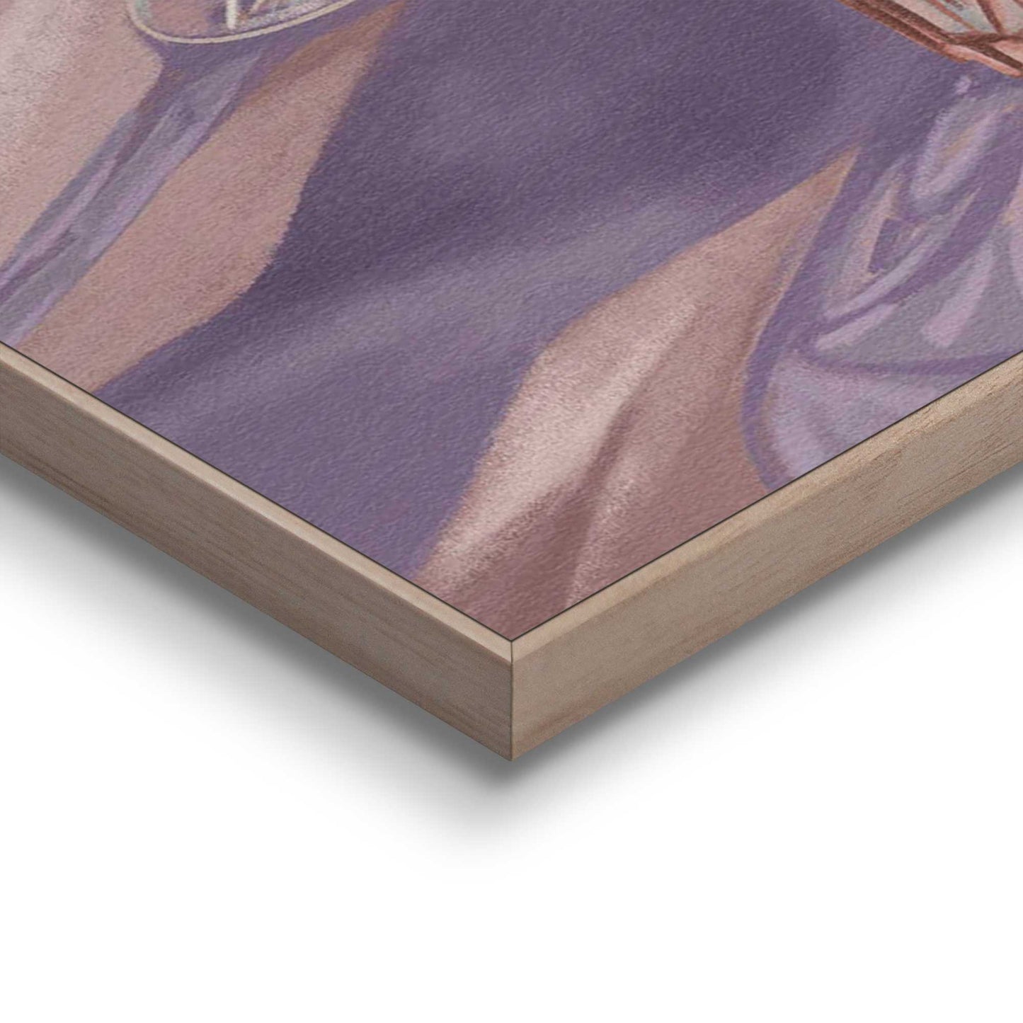 Framed Poster Lilac Summer 70x50