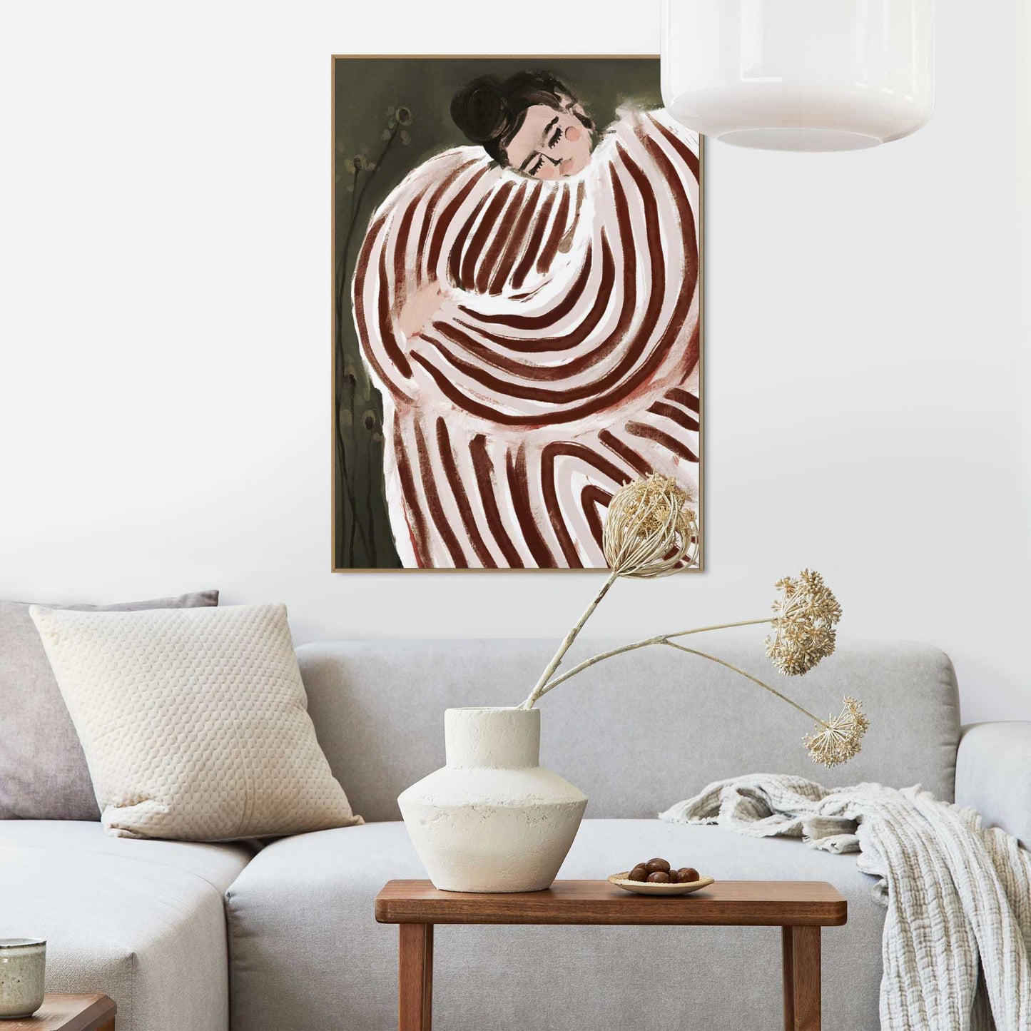 Framed Poster Soft Embrace 70x50