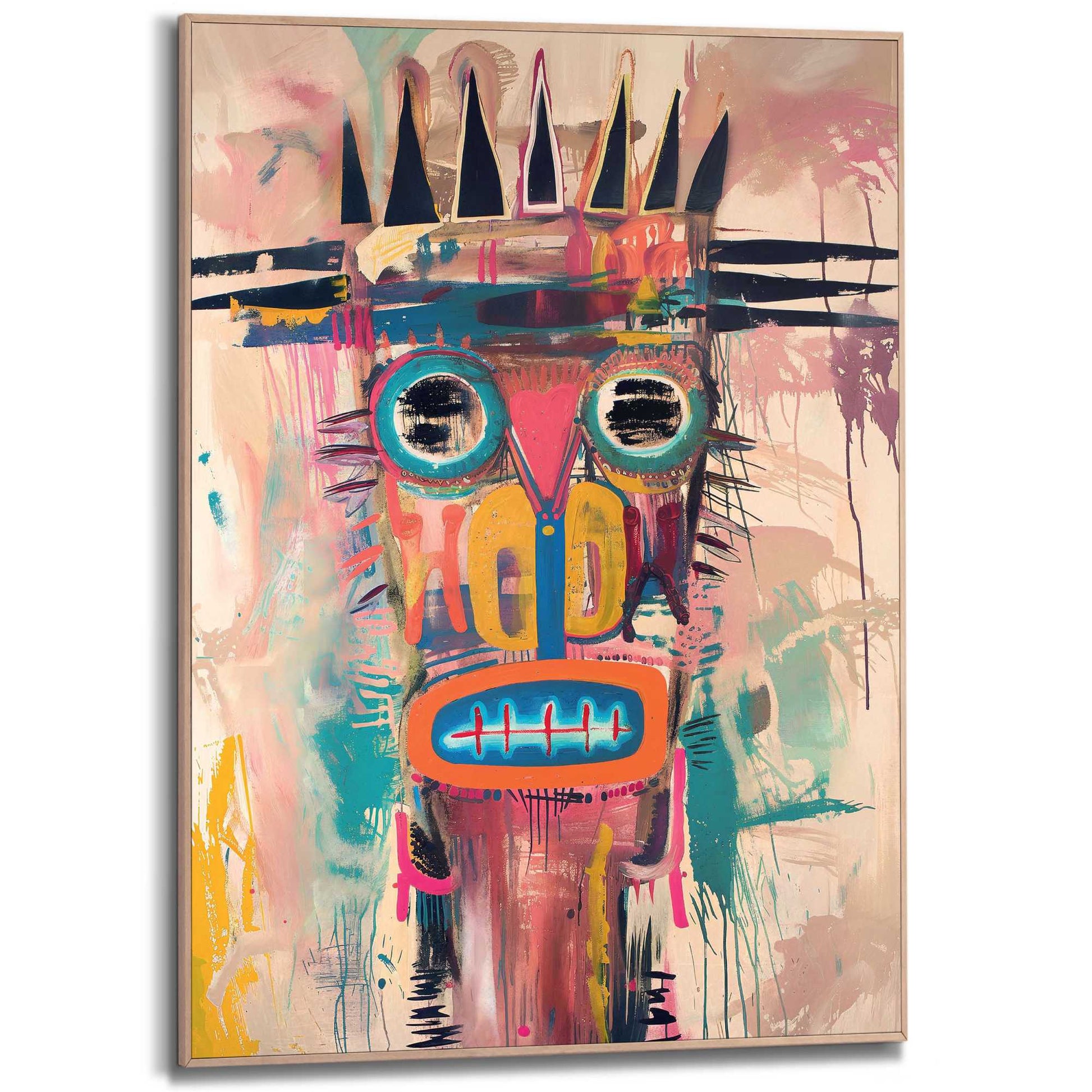 Framed Poster Urban Totem 70x50