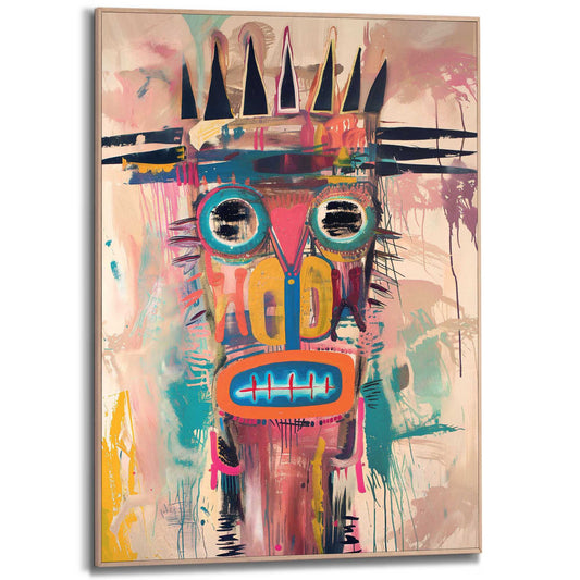 Framed Poster Urban Totem 70x50