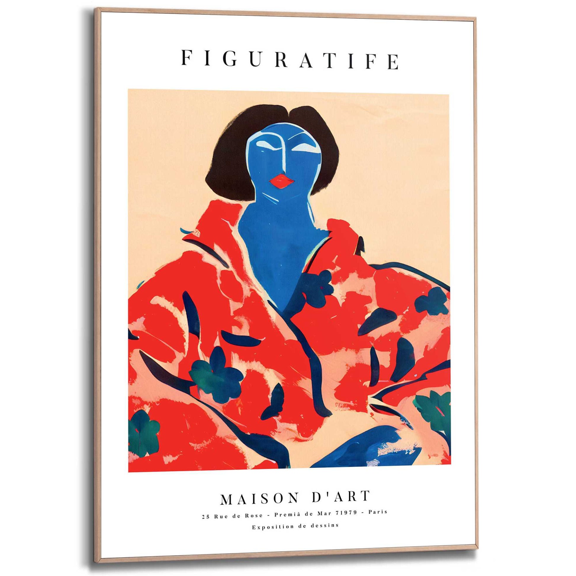 Framed Poster Maison d’Art - Figuratife 70x50