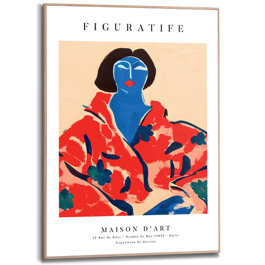 Framed Poster Maison d’Art - Figuratife 70x50