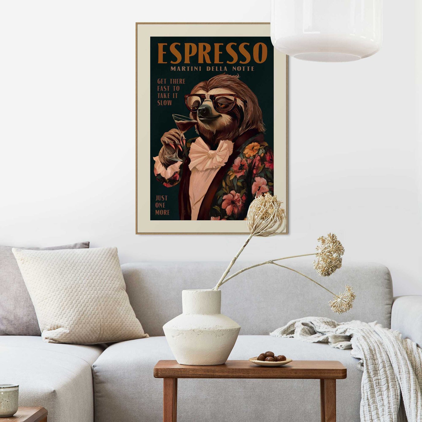 Framed Poster Espresso Martini Nights 70x50