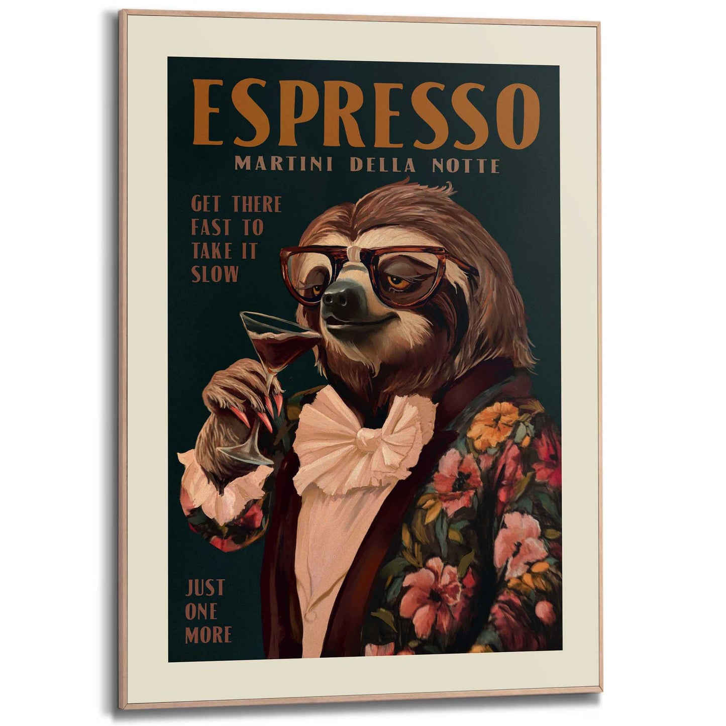 Framed Poster Espresso Martini Nights 70x50