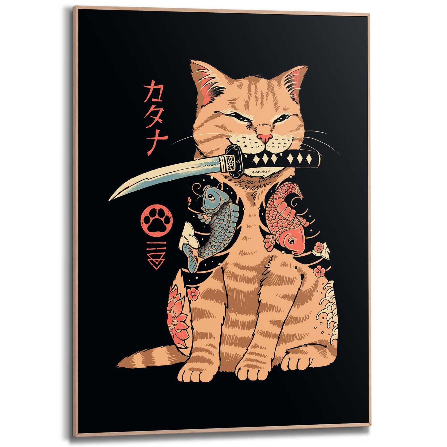 Framed Poster Vincent Trinidad - Catana 70x50