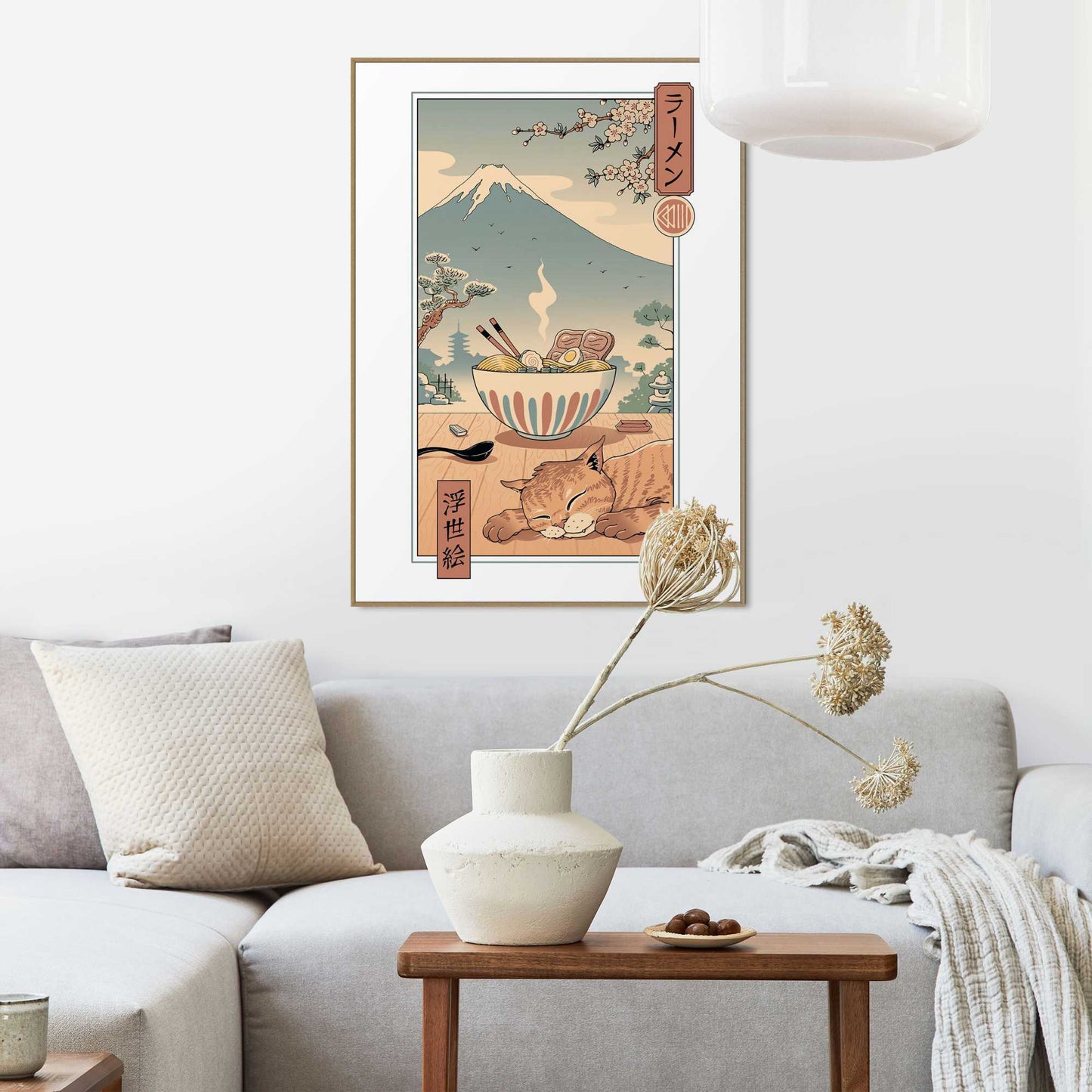Framed Poster Vincent Trinidad - A Perfect Ramen Weather 70x50