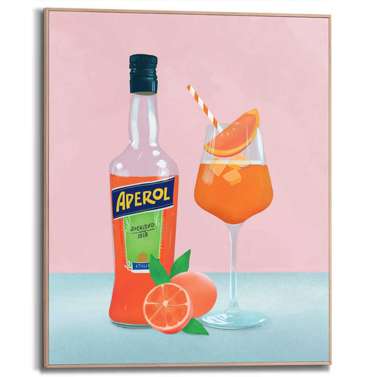 Framed Poster Aperol Afternoon 50x40