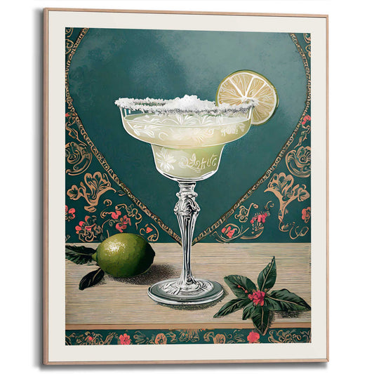 Framed Poster Classic Margarita 50x40