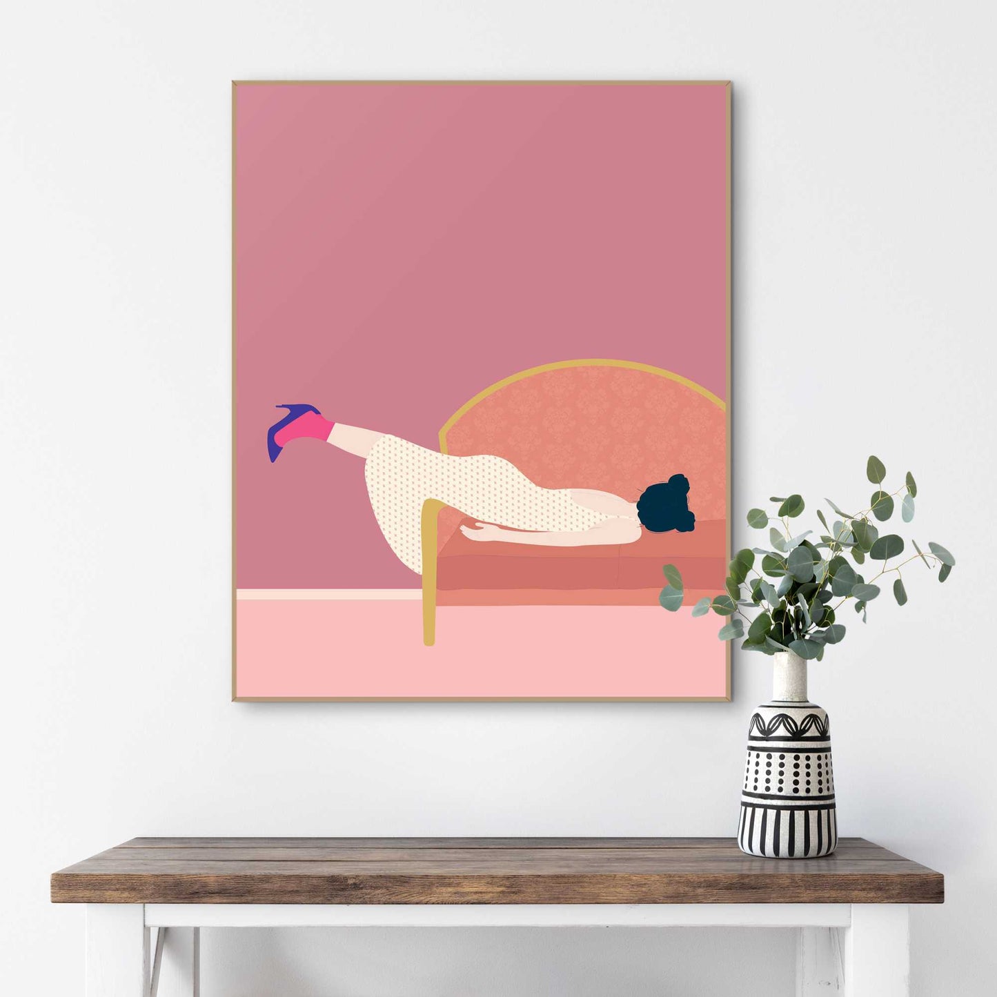Framed Poster Rest Mode 50x40