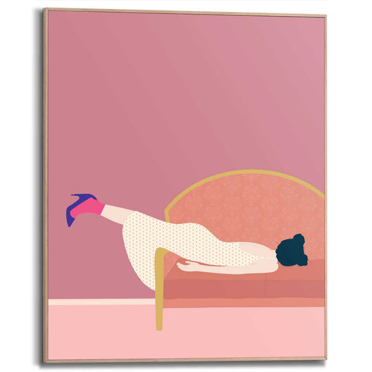 Framed Poster Rest Mode 50x40
