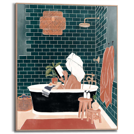 Framed Poster Self Care Night 50x40