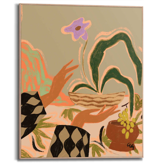 Framed Poster Botanical Mood 50x40