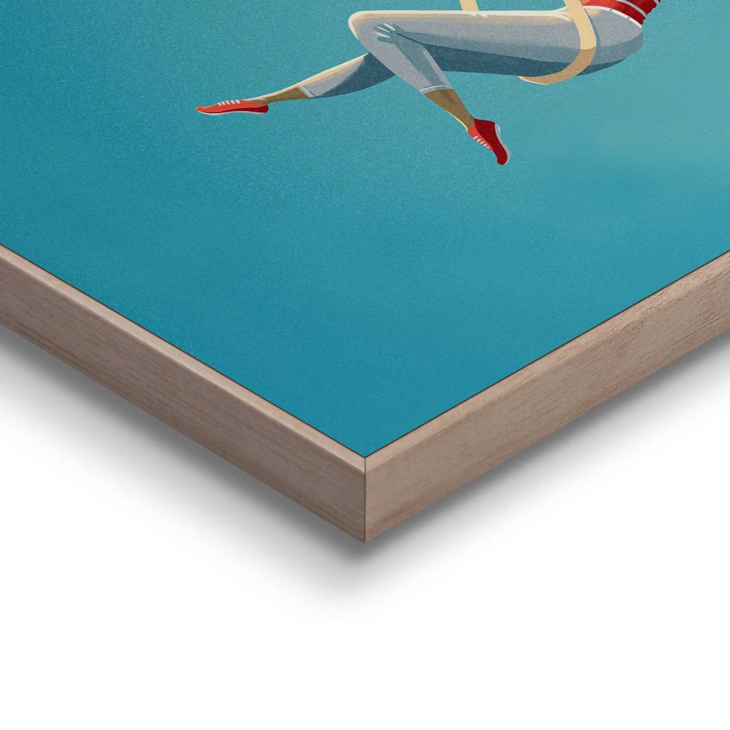 Framed Poster Spaghetti Swing 50x40