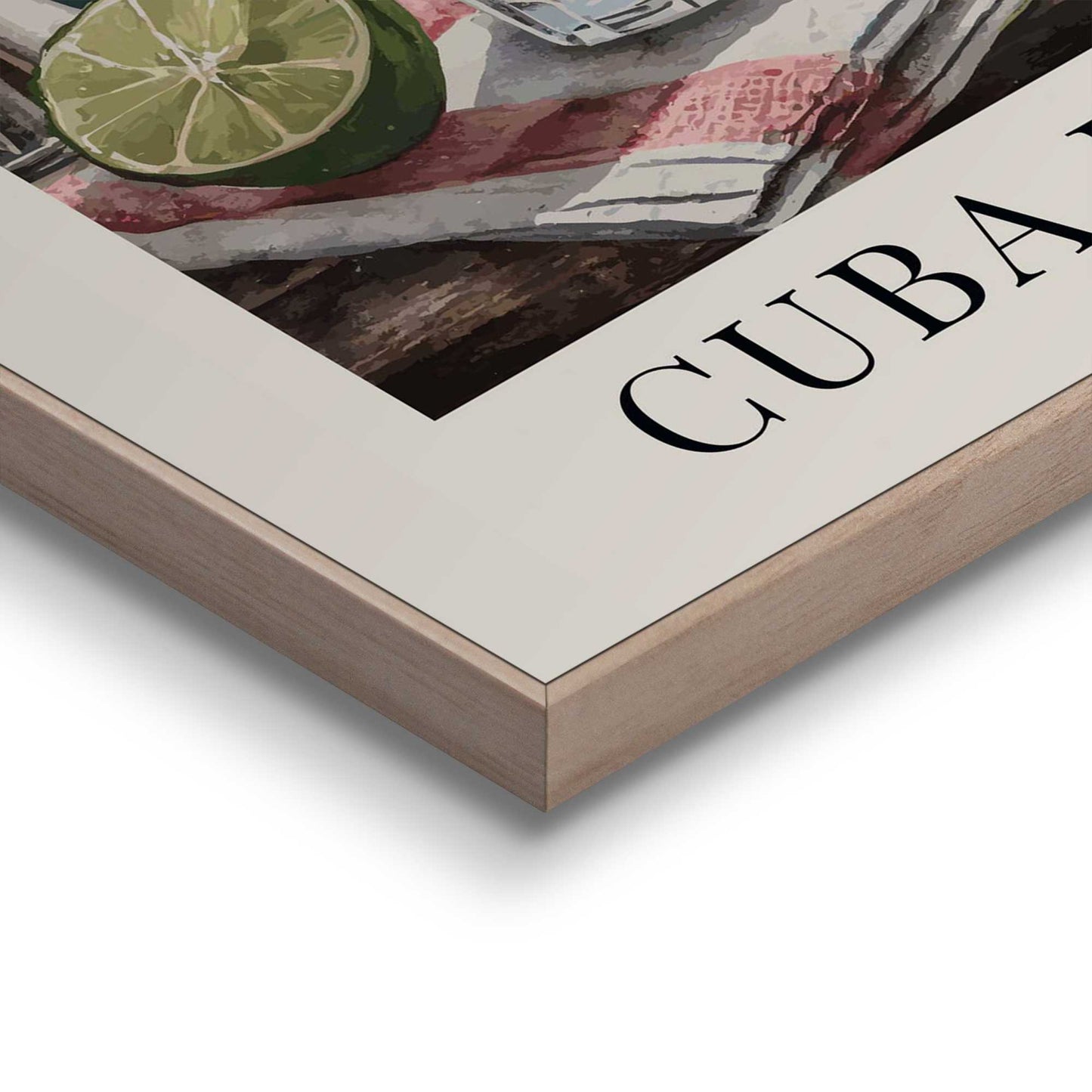 Framed Poster Cuba Libre 50x40